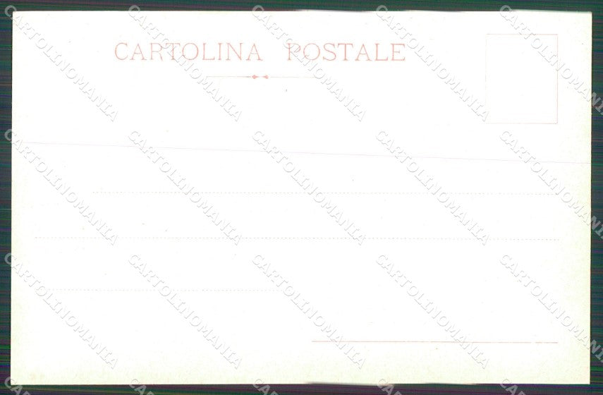 La Spezia Lega Navale Nave Sardegna Art Nouveau cartolina postcard MT7494 – retro