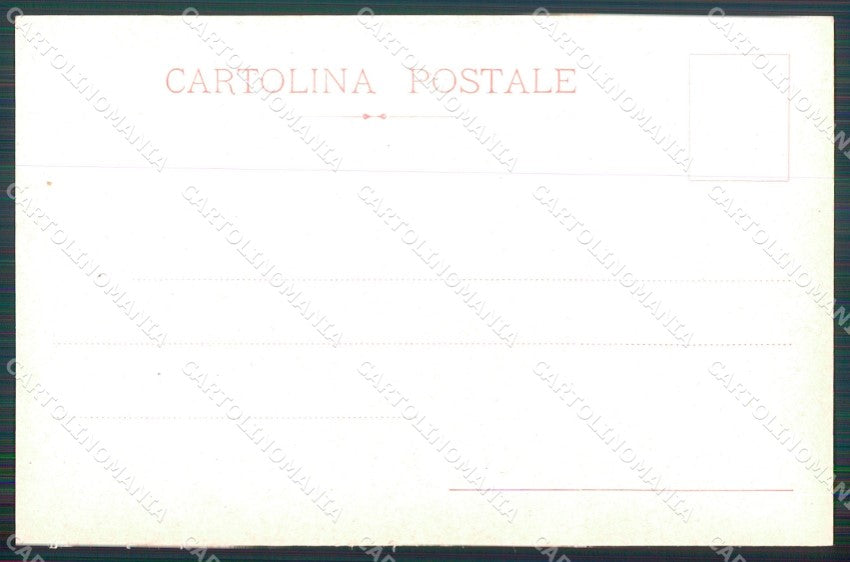 La Spezia Lega Navale Nave Italia Art Nouveau cartolina postcard MT7500 – retro