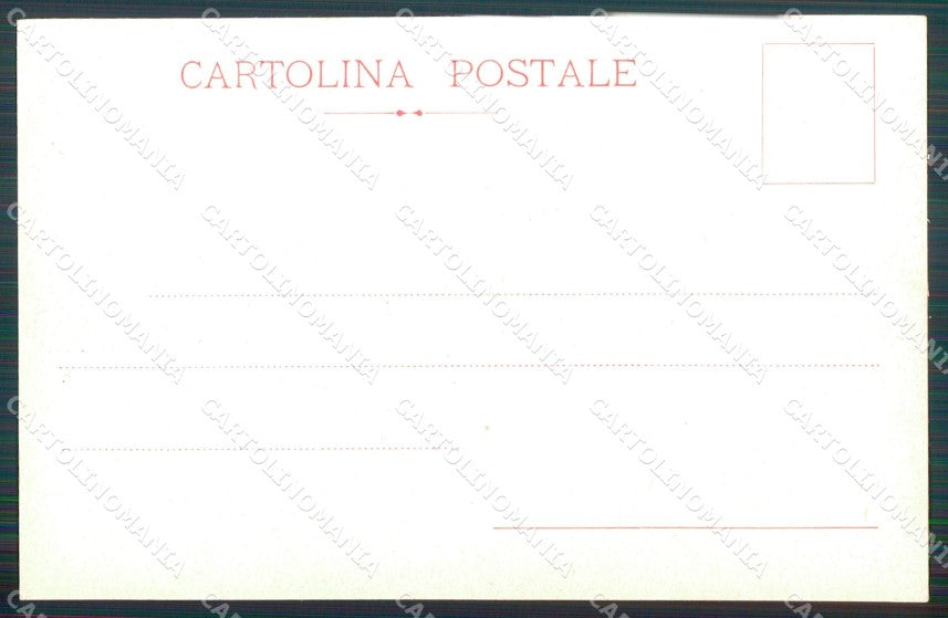 La Spezia Lega Navale Nave Lepanto Art Nouveau cartolina postcard MT7501 – retro