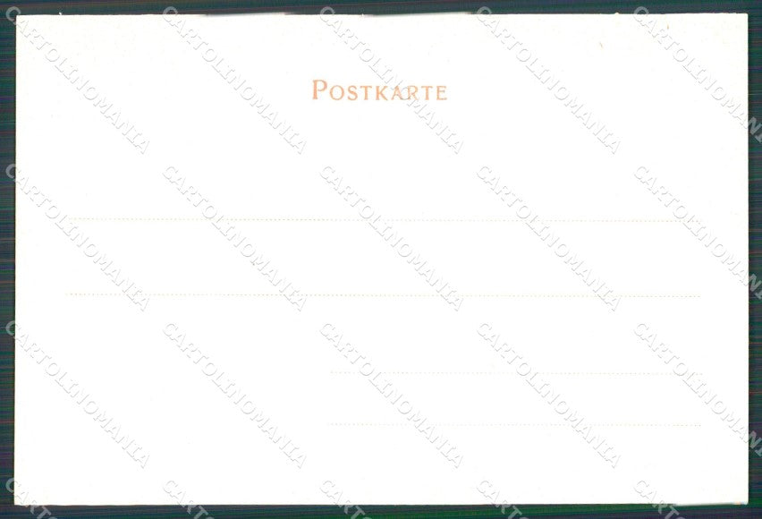 Deutsche Flotte Trenkler Serie 9637 Yacht Hohenzollern cartolina postcard MT7518 – retro