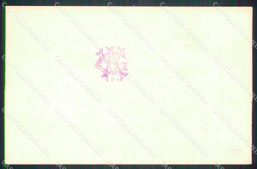 Militari Reggimentale Alpini II Reggimento cartolina MT8020 – retro