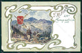 Militari Alpini V Reggimento XLV Compagnia STRAPPO ABRASA cartolina MT8050 – fronte