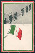 Militari Alpini cartolina MT8092 – fronte