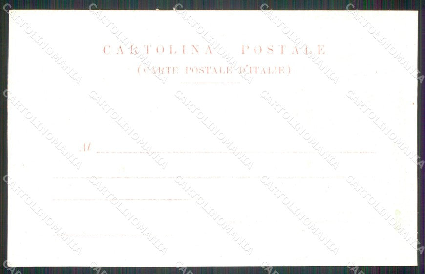 Militari Reggimentale Cavalleria Nizza cartolina MT8095 – retro