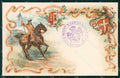 Militari Reggimentale Cavalleria Nizza Dragoni di Piemonte cartolina MT8099 – fronte