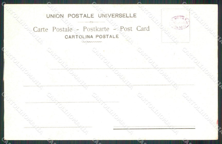 Militari Reggimentale Cavalleria Nizza cartolina MT8100 – retro