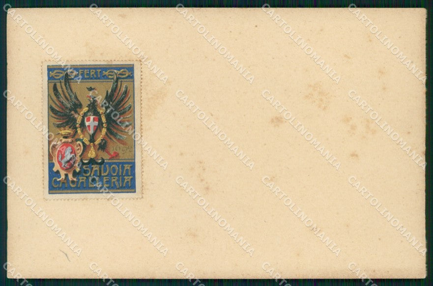 Militari Reggimentale Cavalleria Savoia cartolina MT8107 – fronte