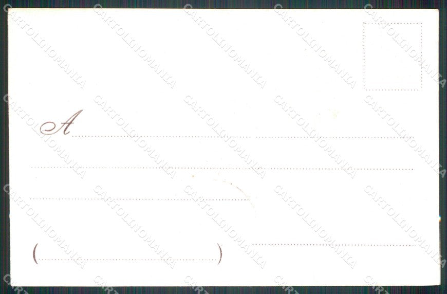 Militari Reggimentale Cavalleria Savoia De Rossi cartolina MT8113 – retro