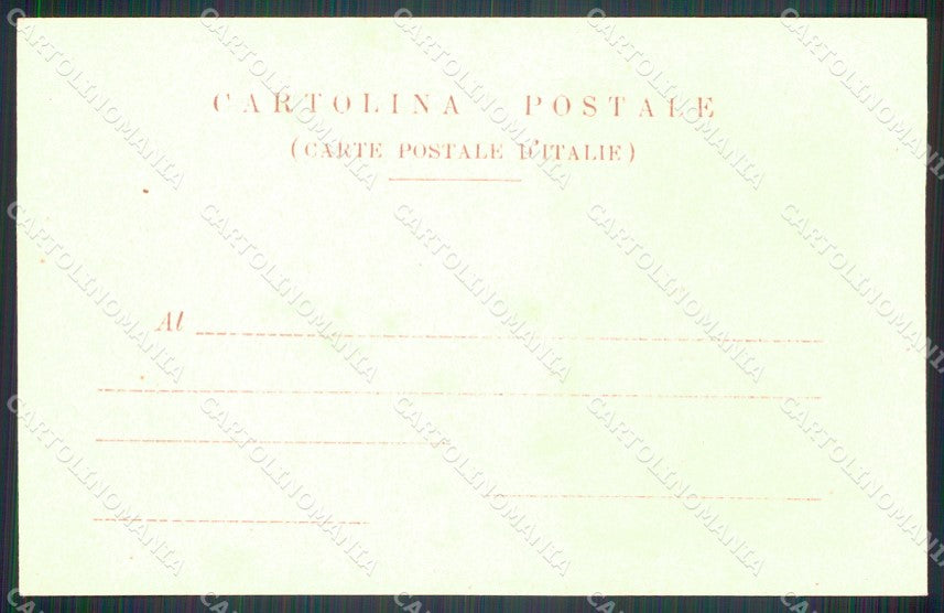 Militari Reggimentale Cavalleria Genova IV Reggimento cartolina MT8114 – retro