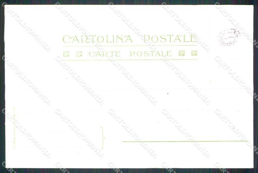 Militari Reggimentale Cavalleria Genova Dragoni del Re cartolina MT8116 – retro