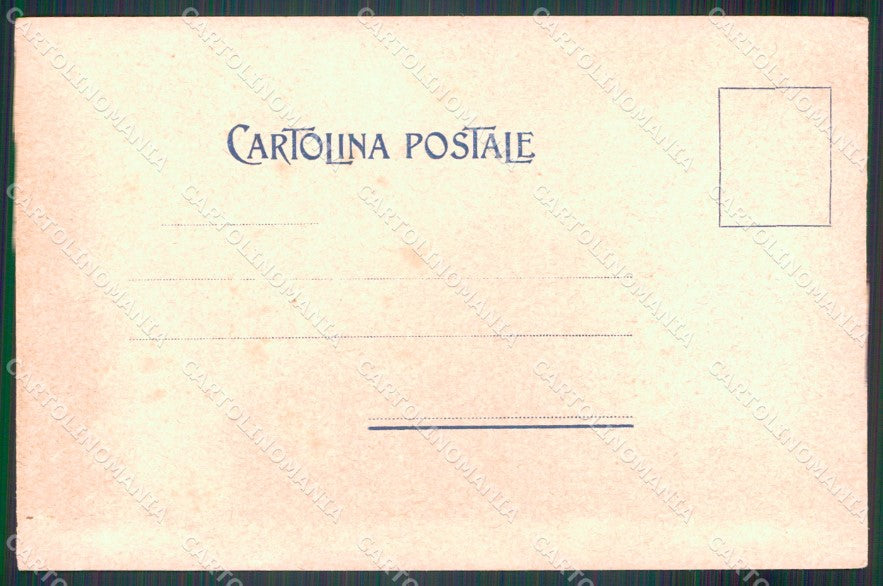 Militari Reggimentale Cavalleria Lancieri di Milano cartolina MT8127 – retro