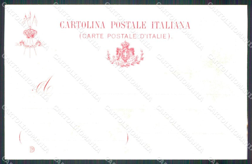 Militari Reggimentale Cavalleria Lancieri di Milano cartolina MT8129 – retro