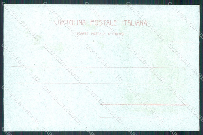 Militari Reggimentale Cavalleria Lancieri di Montebello cartolina MT8131 – retro