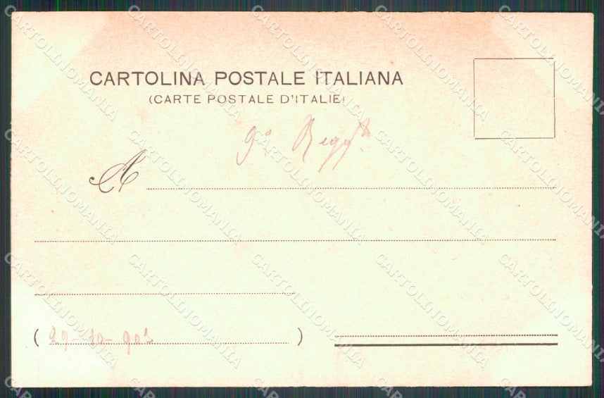 Militari Cavalleria Lancieri di Firenze Ponte di Versa cartolina MT8134 – retro