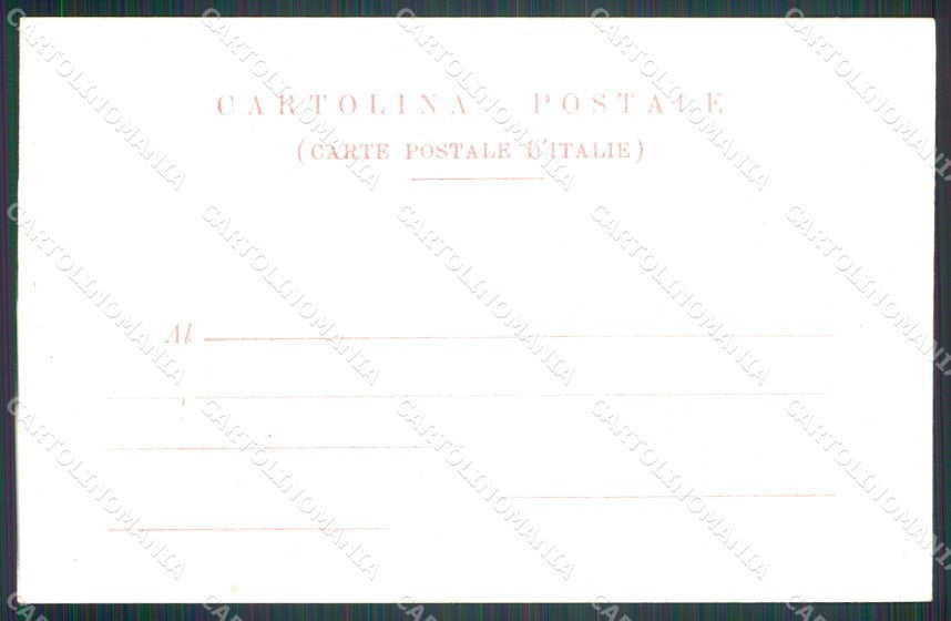 Militari Reggimentale Cavalleria Lancieri Vittorio Emanuele II cartolina MT8135 – retro