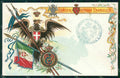 Militari Reggimentale Cavalleria Lancieri Vittorio Emanuele II cartolina MT8136 – fronte