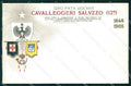 Militari Cavalleria XII Reggimento Cavalleggeri Saluzzo cartolina MT8140 – fronte
