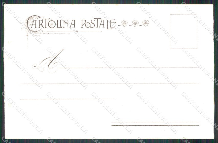 Militari Reggimentale XVI Reggimento Cavalleggeri di Lucca cartolina MT8149 – retro