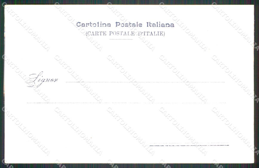 Militari XVIII Reggimento Cavalleggeri Piacenza Ussari cartolina MT8152 – retro