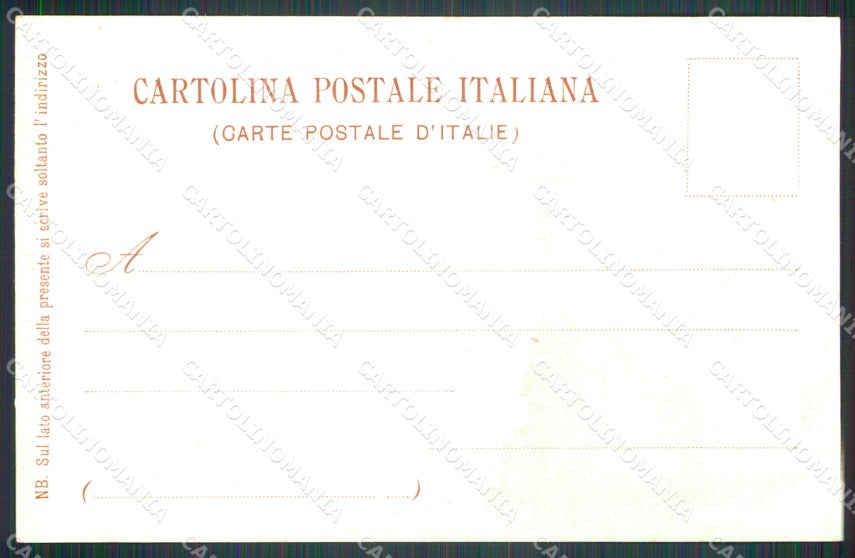 Militari Reggimentale Cavalleria XIX Cavalleggeri Guide cartolina MT8154 – retro