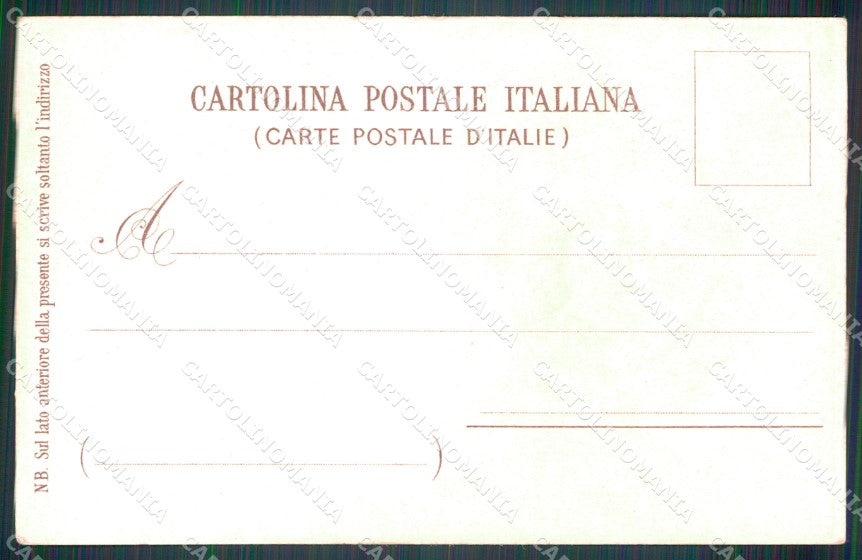 Militari Reggimentale XXIII Reggimento Cavalleggeri Umberto I cartolina MT8173 – retro
