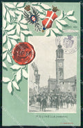 Militari Molinella Ferrara XXIV Reggimento Cavalleggeri Vicenza cartolina MT8177 – fronte