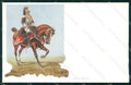 Militari Reggimentale Cavalleria Cavalleggeri Cavallo cartolina MT8178 – fronte