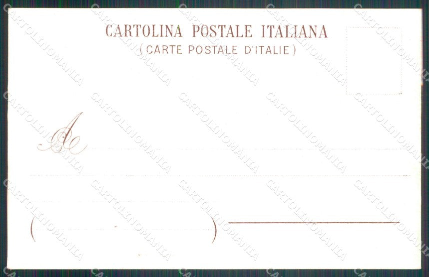 Militari Reggimentale Cavalleria Cavalleggeri Cavallo cartolina MT8178 – retro