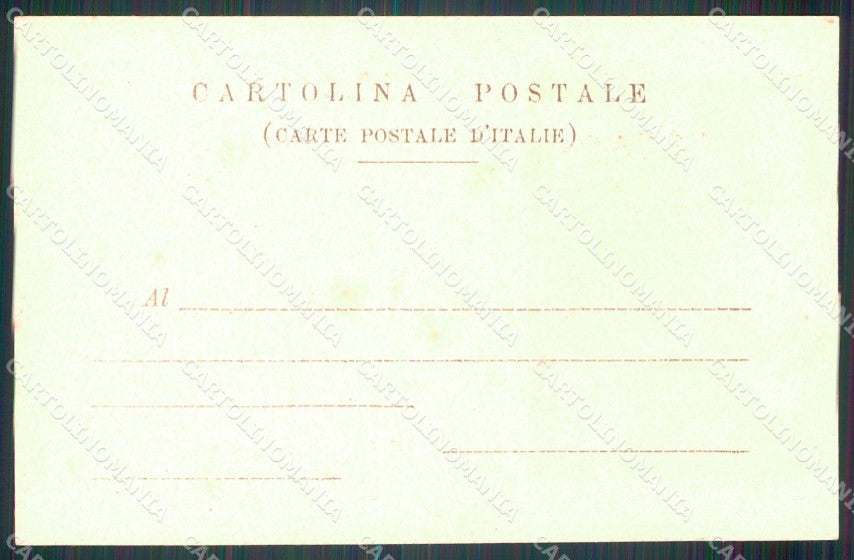 Militari Bersaglieri XIII Battaglione VI Reggimento cartolina MT8204 – retro