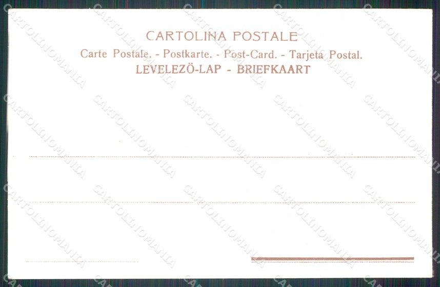 Militari Bersaglieri VI XIII XIX Battaglione VI Reggimento cartolina MT8206 – retro