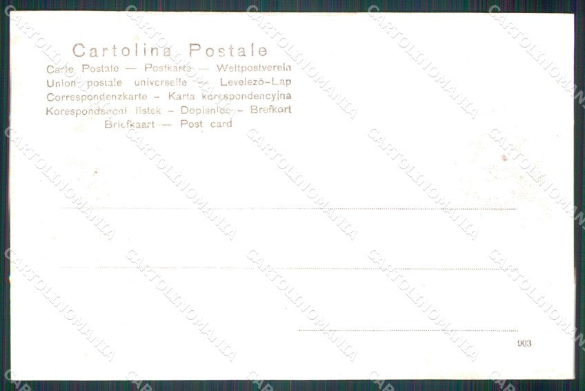 Militari Reggimentale Bersaglieri VI Reggimento cartolina MT8209 – retro