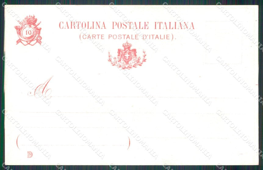 Militari Reggimentale Bersaglieri X Reggimento cartolina MT8226 – retro
