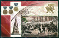 Militari Reggimentale Bersaglieri VII Battaglione Palestro FORO cartolina MT8235 – fronte