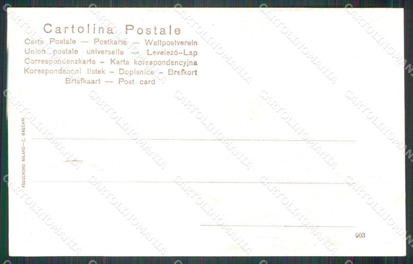 Militari Sanità Ospedale Militare Novara cartolina MT8269 – retro