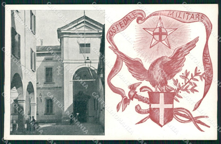 Militari Sanità Ospedale Militare Bologna cartolina MT8273 – fronte
