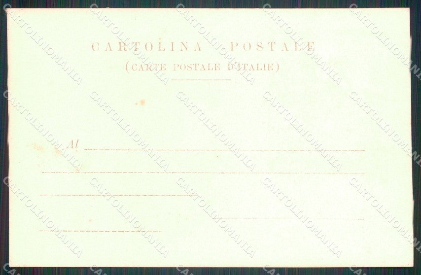 Militari Fanteria II Reggimento cartolina MT8312 – retro