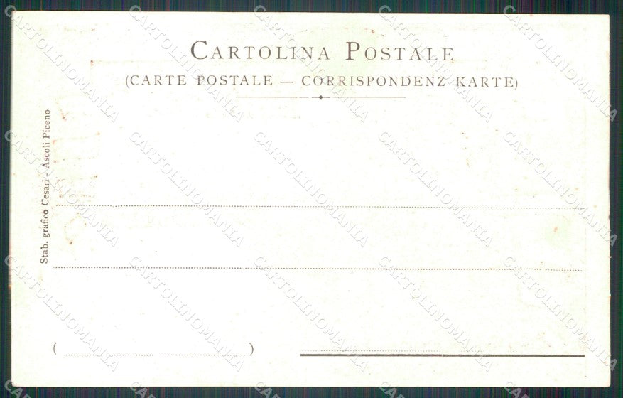 Militari Fanteria IV Reggimento Piemonte cartolina MT8321 – retro