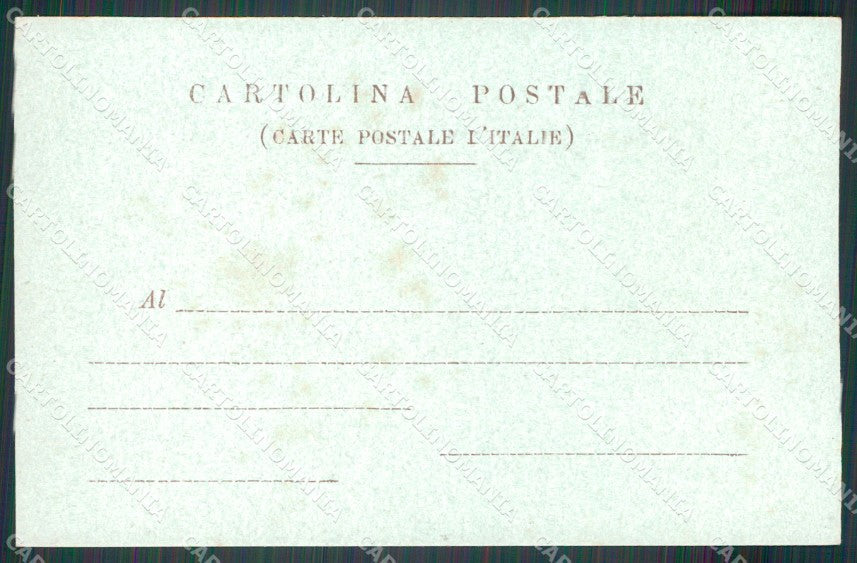 Militari Fanteria VII Reggimento cartolina MT8343 – retro