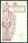 Militari Fanteria VII Reggimento Milizia Territoriale cartolina MT8344 – fronte