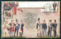 Militari Fanteria IX Reggimento cartolina MT8353 – fronte
