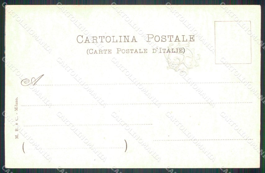 Militari Fanteria 22º Reggimento Cenni cartolina MT8393 – retro
