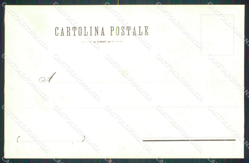 Militari Fanteria 25º Reggimento Fano Ancona cartolina MT8409 – retro
