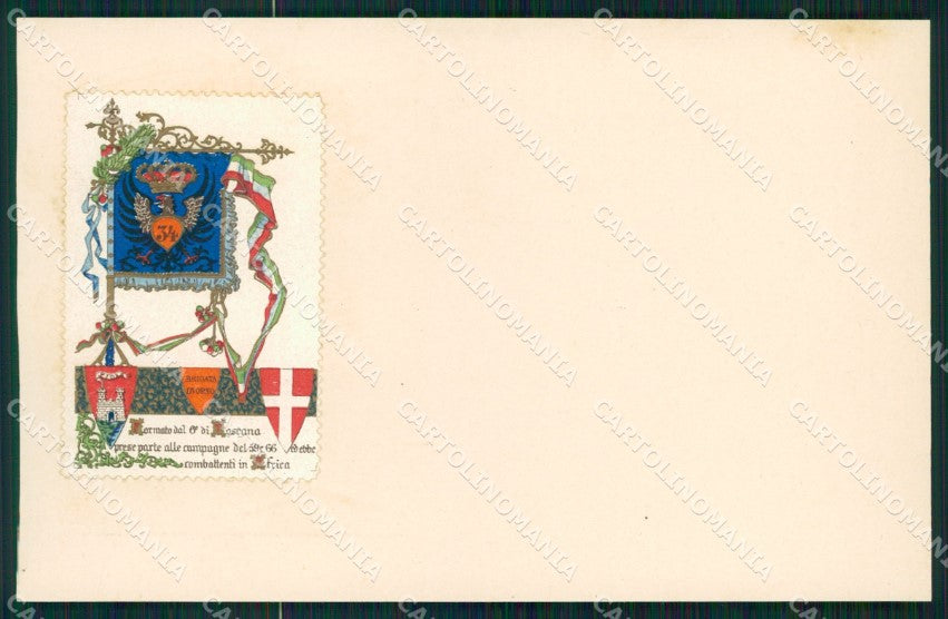 Militari Fanteria 34 Reggimento Brigata Livorno cartolina MT8441 – fronte