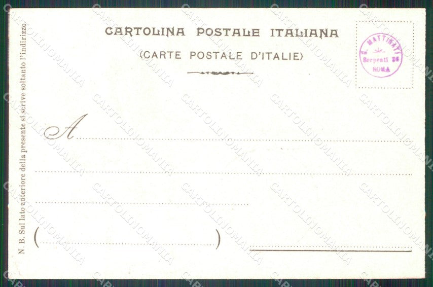 Militari Fanteria 34 Reggimento Firenze cartolina MT8443 – retro