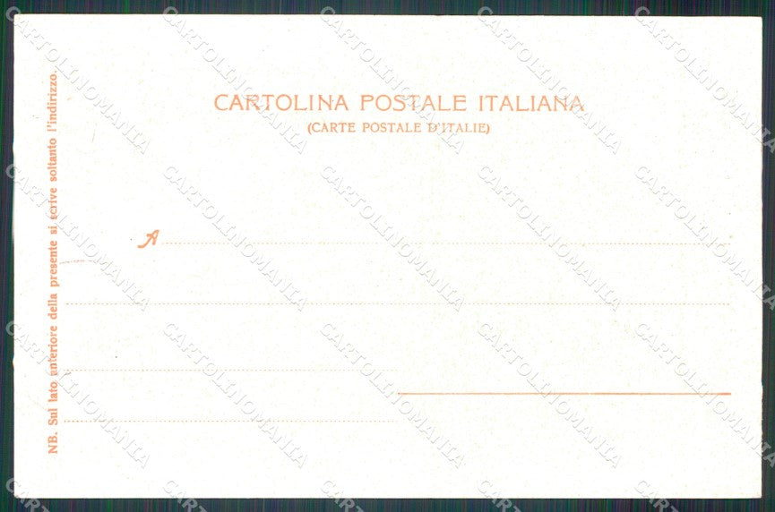 Militari Fanteria 35 Reggimento Pistoia Messina Etna cartolina MT8445 – retro