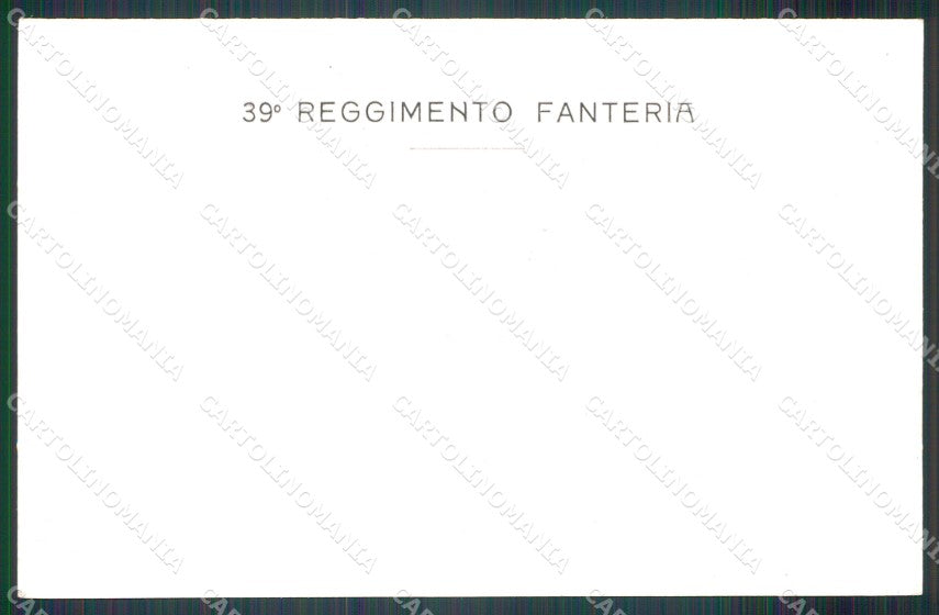 Militari Fanteria 39 Reggimento Festeggiamenti 1903 Bologna ? cartolina MT8456 – retro