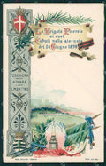 Militari Fanteria Brigata Pinerolo 13º Reggimento cartolina MT8564 – fronte