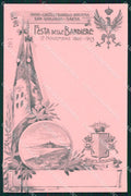 Militari Fanteria 25 26 Reggimento Brigata Bergamo Bandiere cartolina MT8576 – fronte