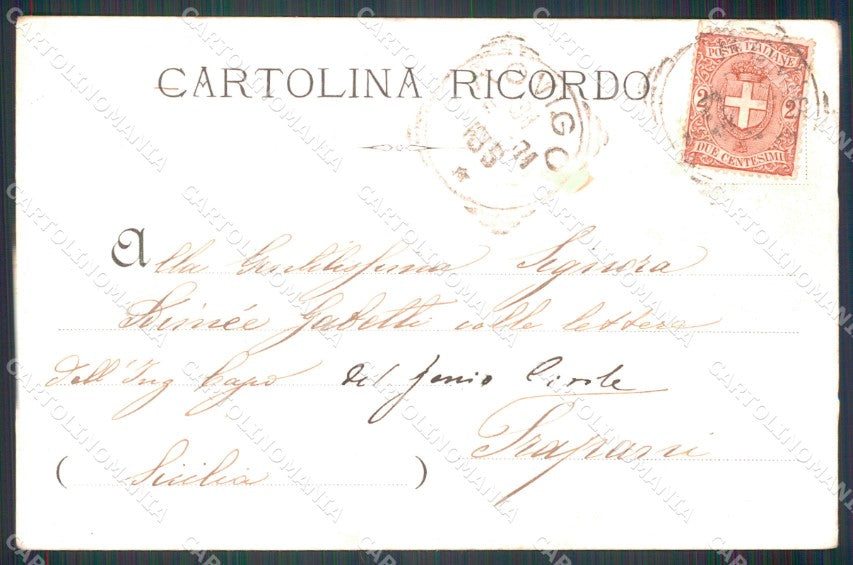 Militari Fanteria 61 62 Reggimento Brigata Sicilia cartolina MT8581 – retro