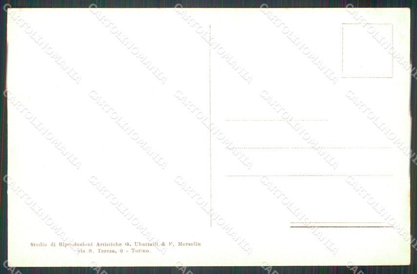 Militari Arma del Genio Comando Torino Alessandria Genova cartolina MT8587 – retro